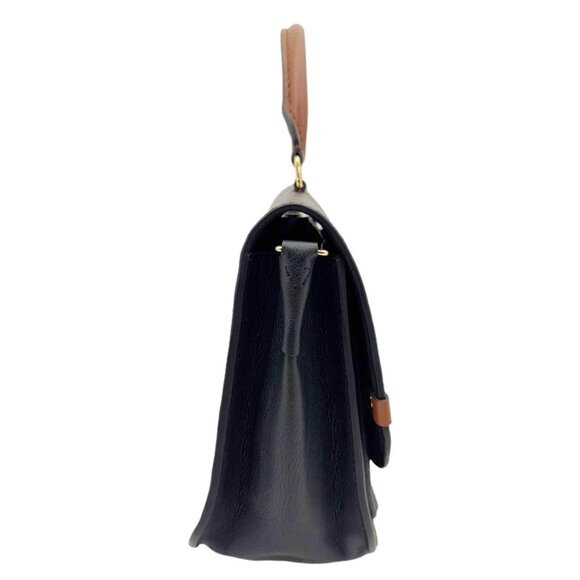 Louis Vuitton  Vaugirard Monogram Canvas Shoulder Bag Black - Picture 4 of 16